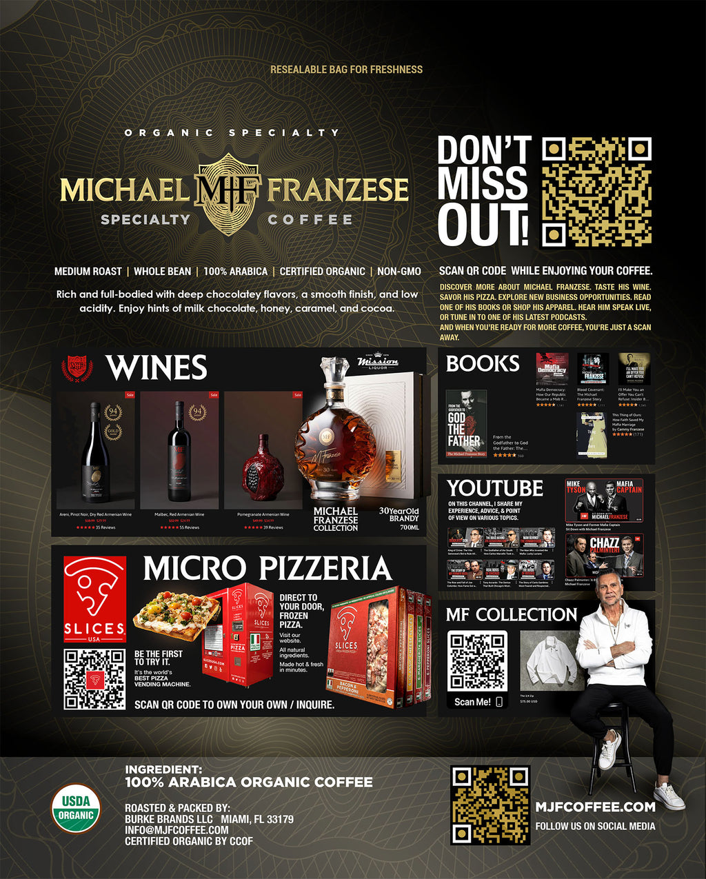 Michael Franzese Specialty Coffee